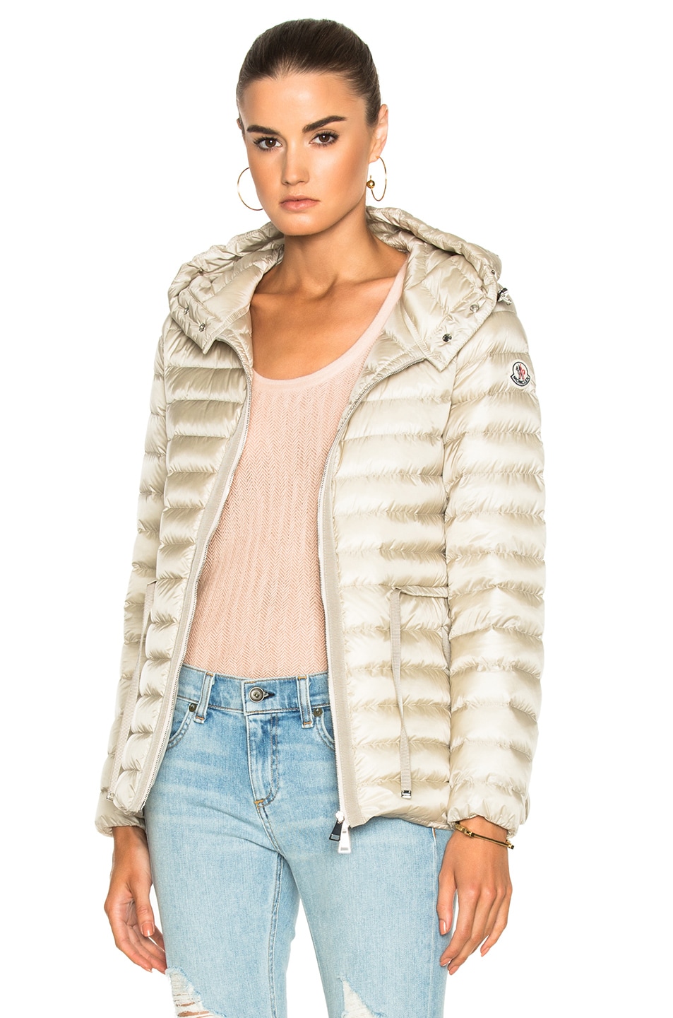 Image 1 of Moncler Raie Jacket in Champagne