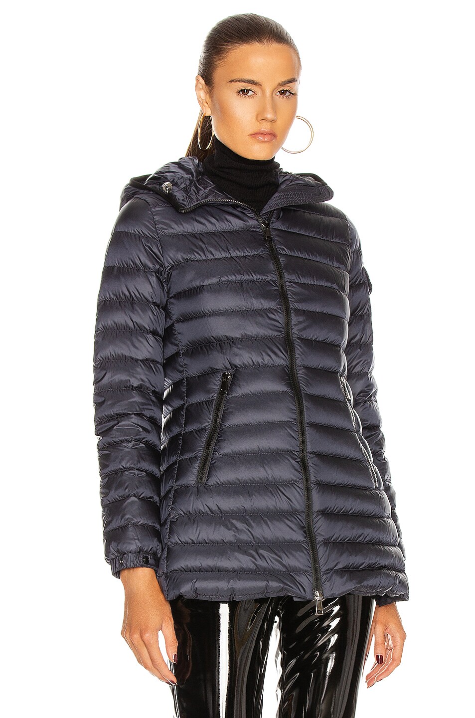 Moncler Ments Giubbotto Jacket in Navy | FWRD