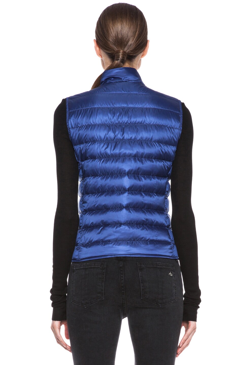 Moncler Liane Polyamide Vest in Royal | FWRD