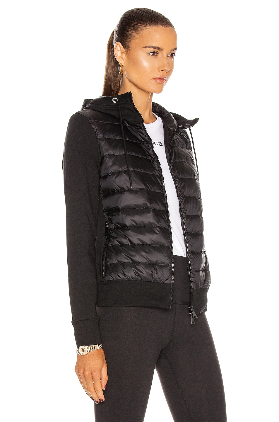 Moncler Maglia Cardigan Jacket in Black | FWRD