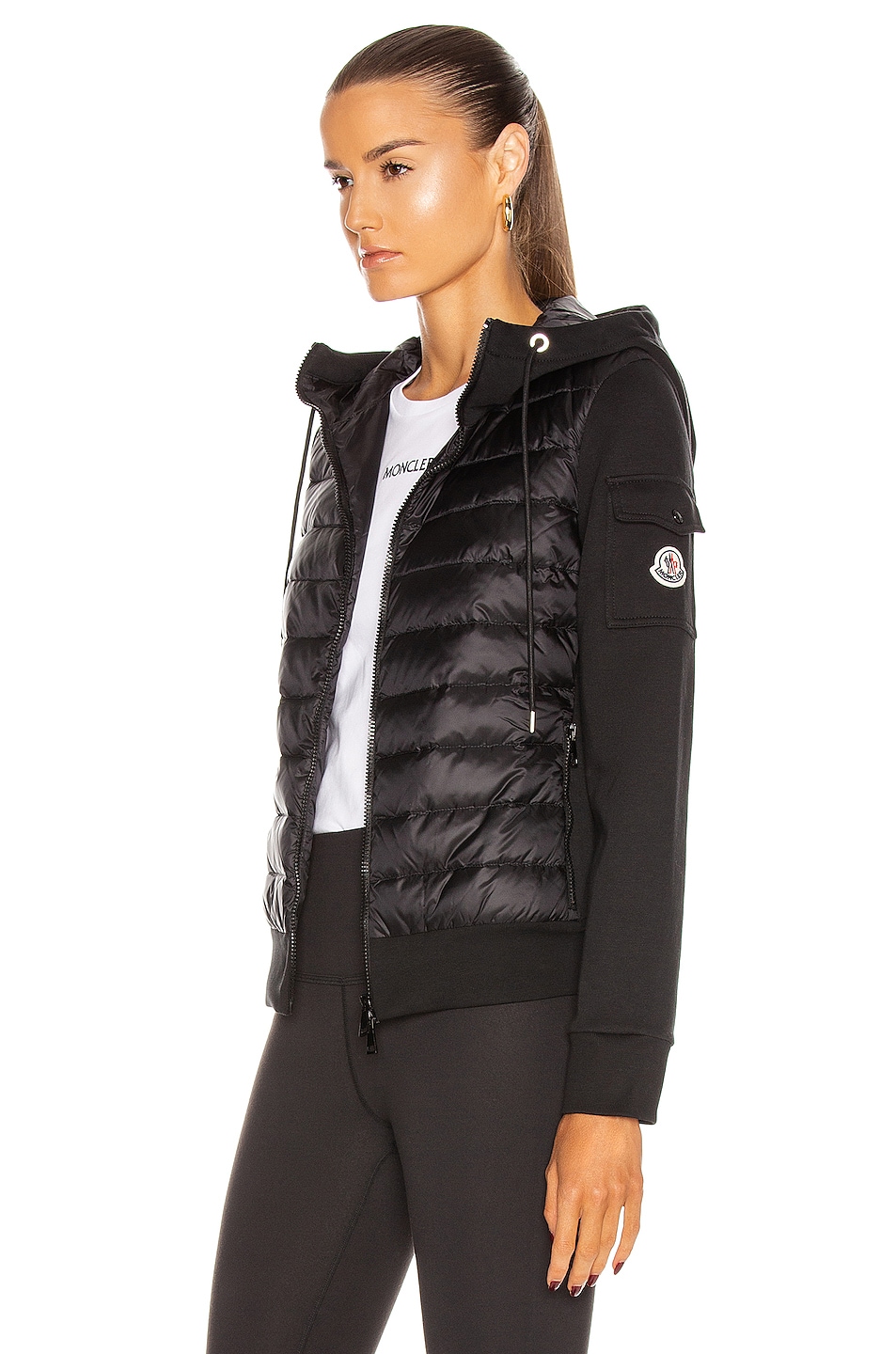 Moncler Maglia Cardigan Jacket in Black | FWRD