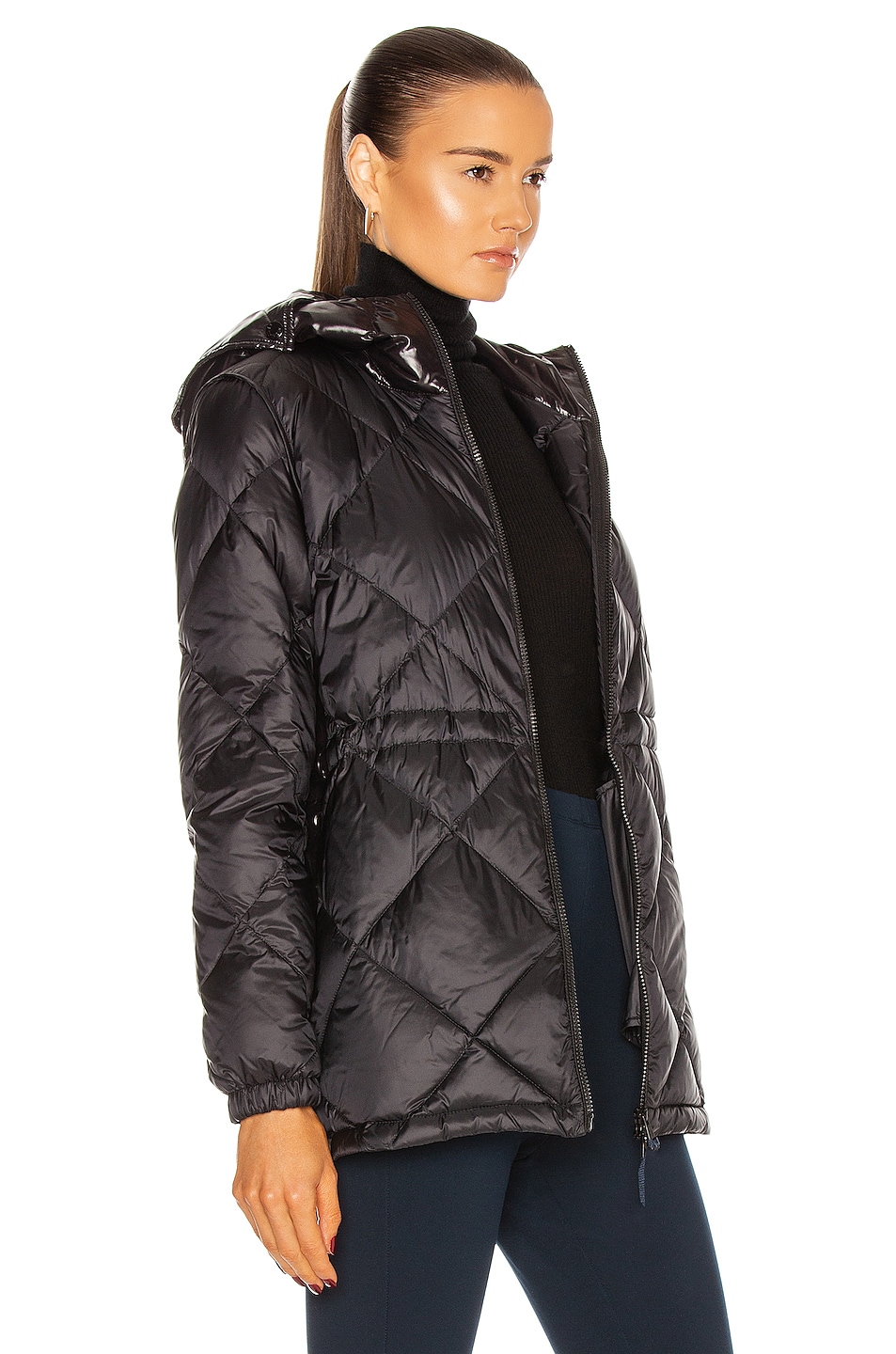 Moncler Sargas Giubbotto Jacket in Black | FWRD