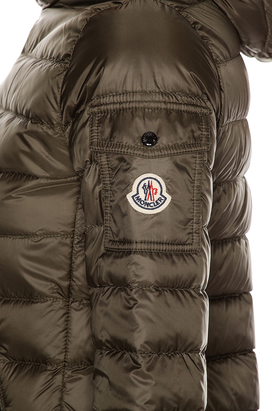 Moncler Bles Giubbotto Jacket in Military | FWRD