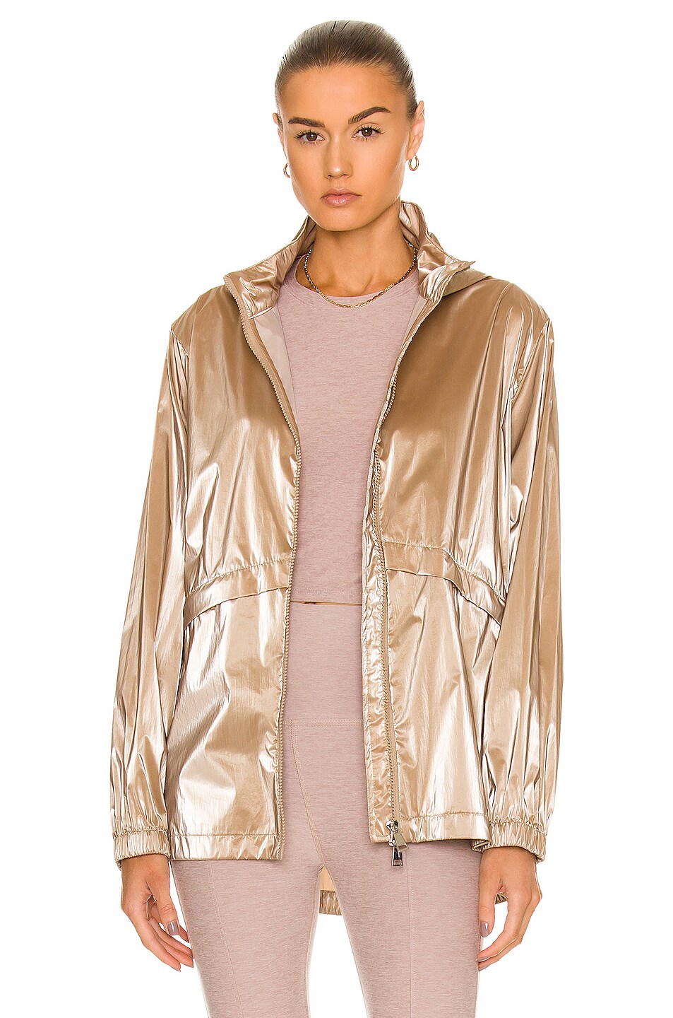 Image 1 of Moncler Louvois Jacket in Gold Iridescent