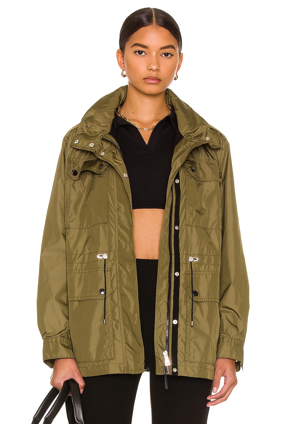 Image 1 of Moncler Agde Field Jacket in Military