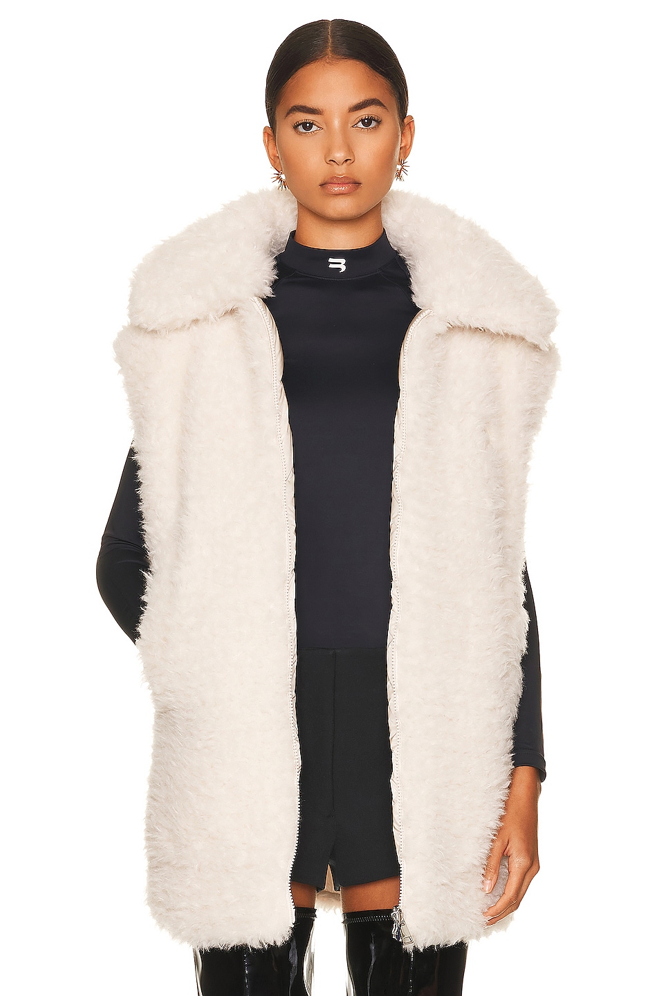 Image 1 of Moncler Archard Vest in Off White
