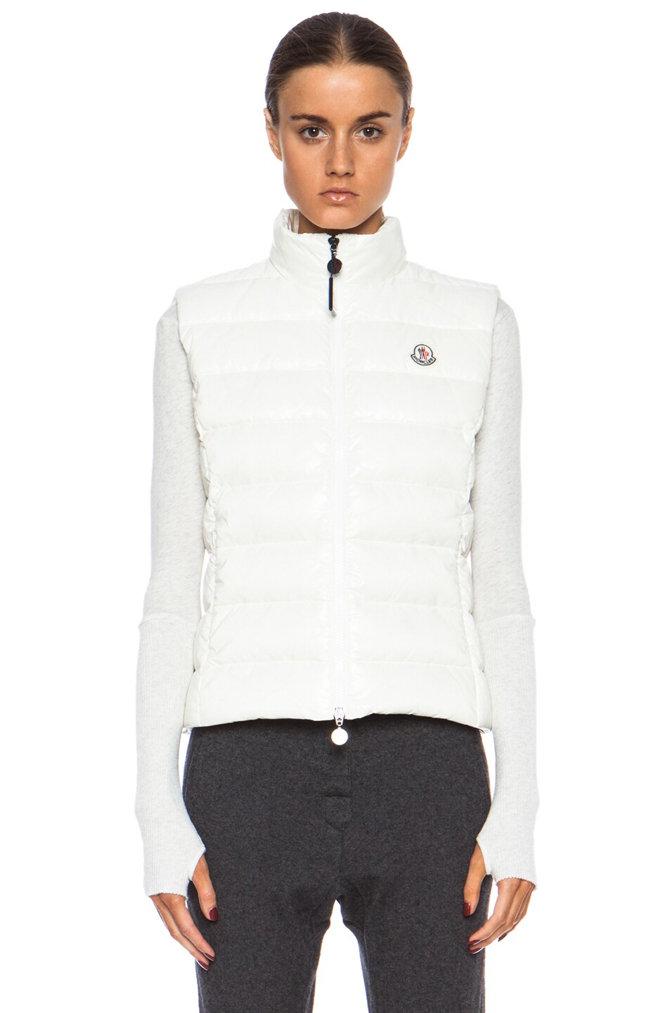 moncler ghany vest cream moncler ghany vest cream