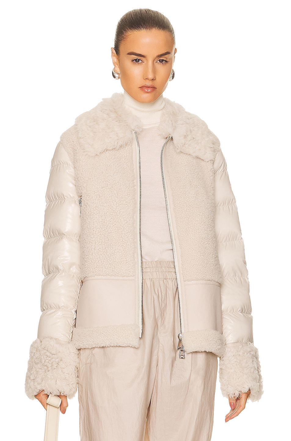Image 1 of Moncler Gaillands Jacket in White