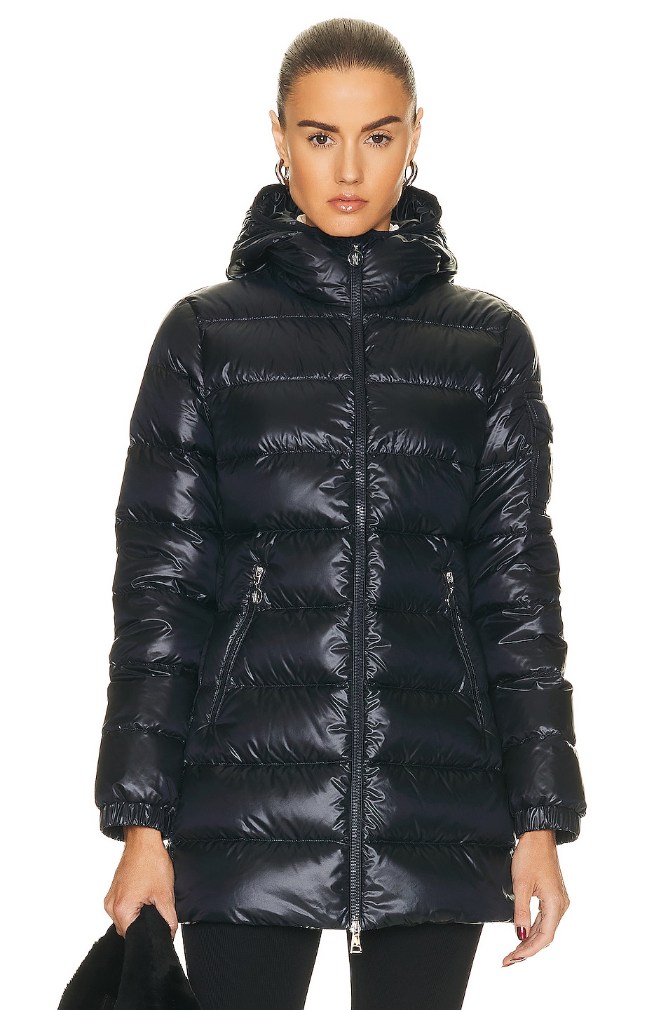 Moncler Glements Parka in Navy | FWRD