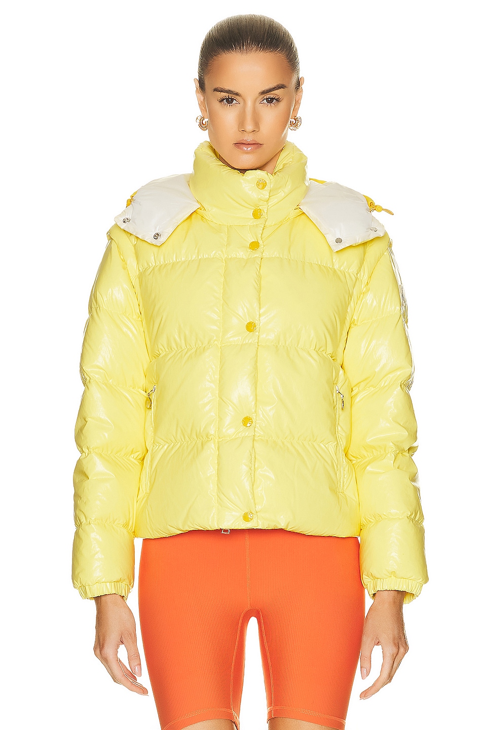 Moncler Mauleon Jacket in Yellow | FWRD