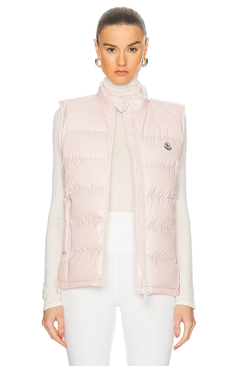 Image 1 of Moncler Alcibia Vest in Pink