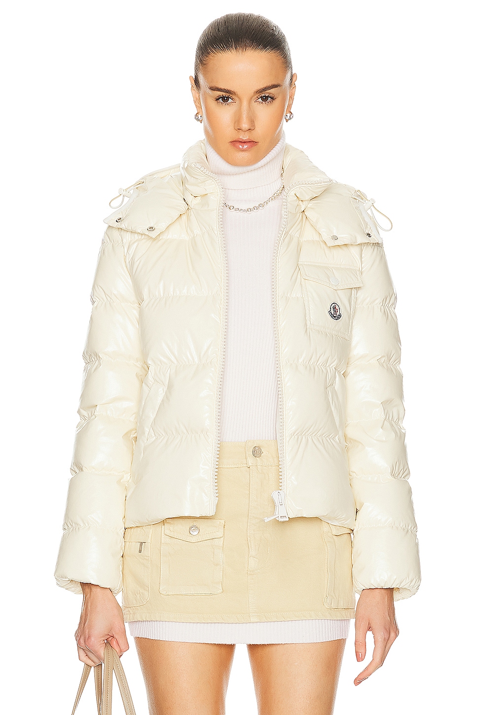 Image 1 of Moncler Andro Jacket in Light Yellow