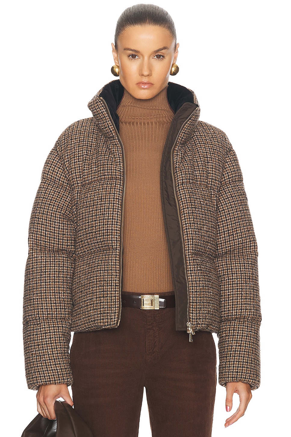 Image 1 of Moncler Seboune Jacket in Beige