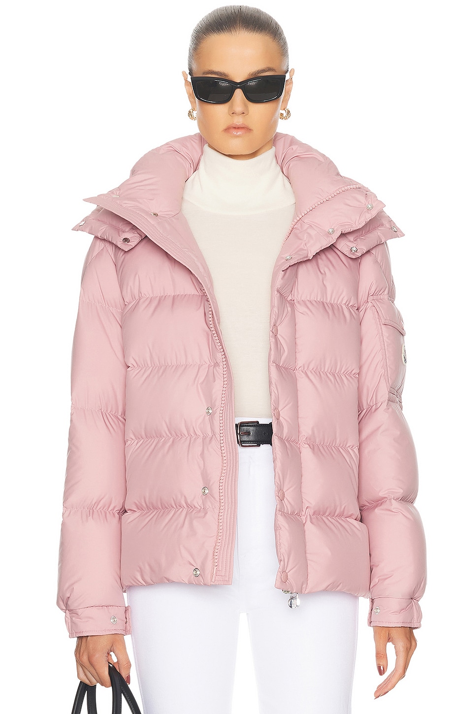 Image 1 of Moncler Maya 70 Jacket in Open Pink