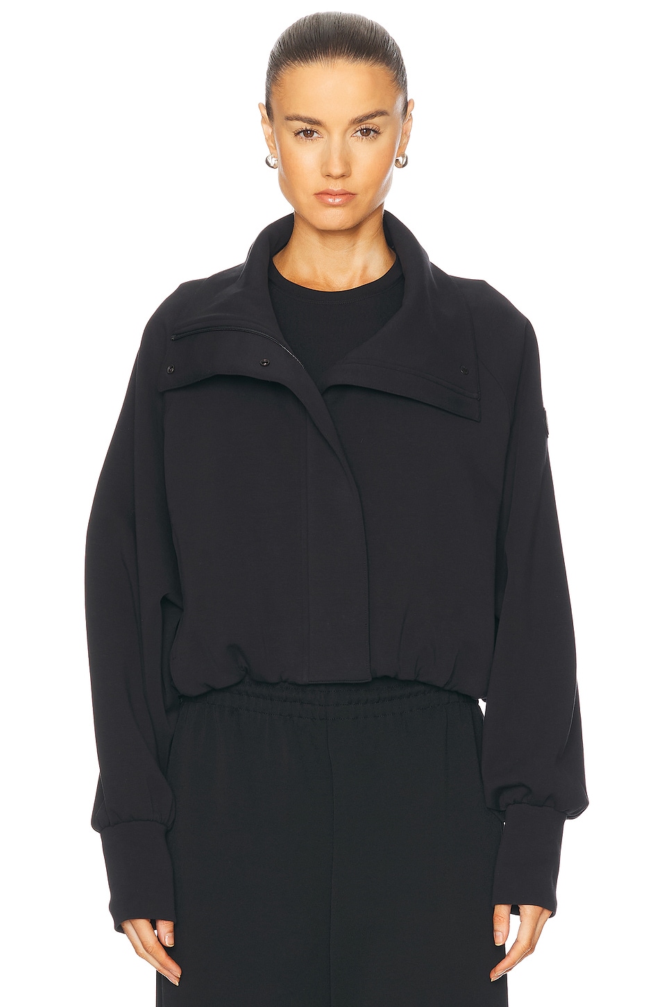 Moncler Lightweight Zip-up Cardigan In Black