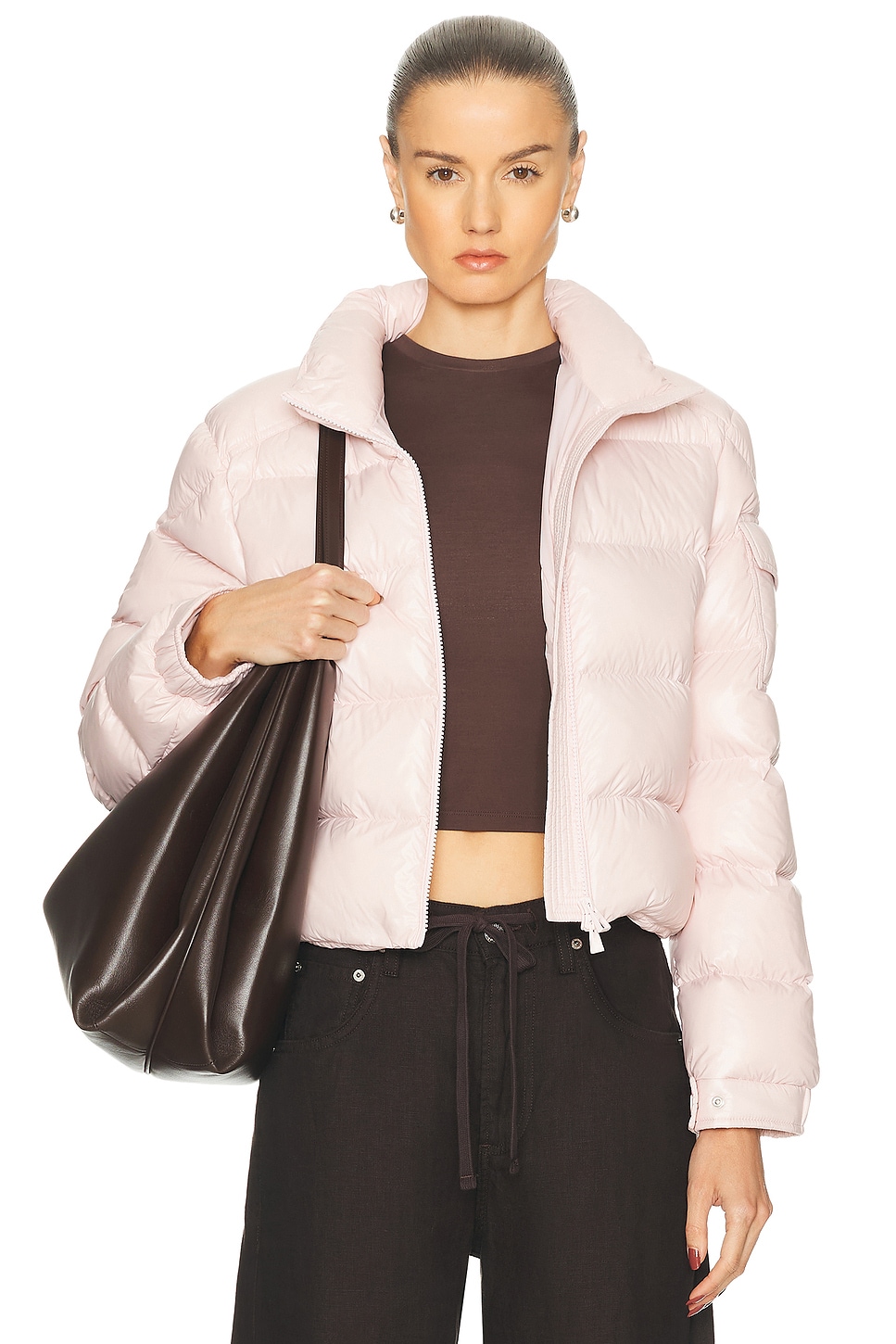 Image 1 of Moncler Petra Jacket in Rose Quicksand