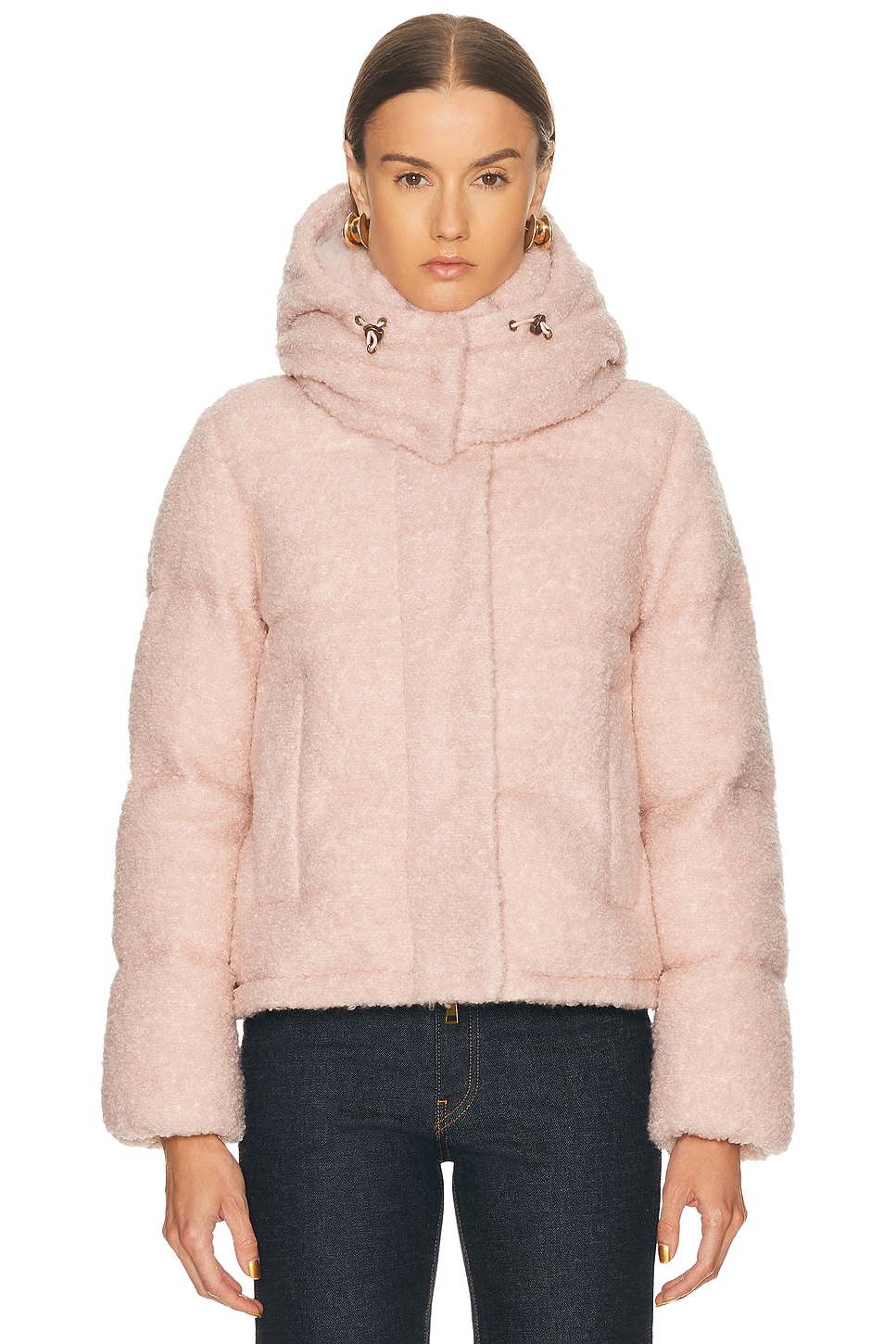 Moncler Virieu Jacket In Pink