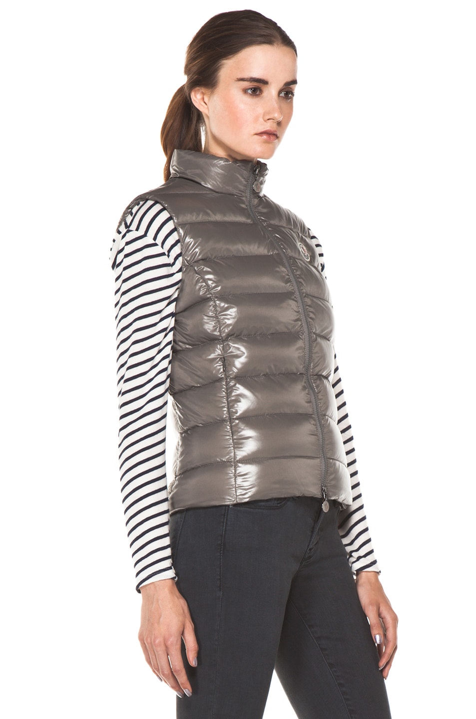 moncler ghany vest grey moncler ghany vest grey