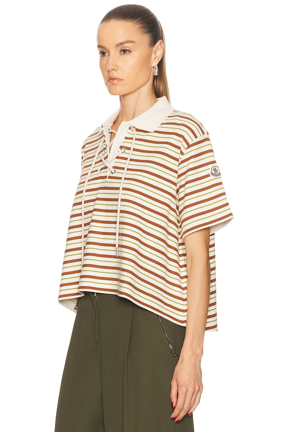 Moncler - Lace Up Polo | Plush