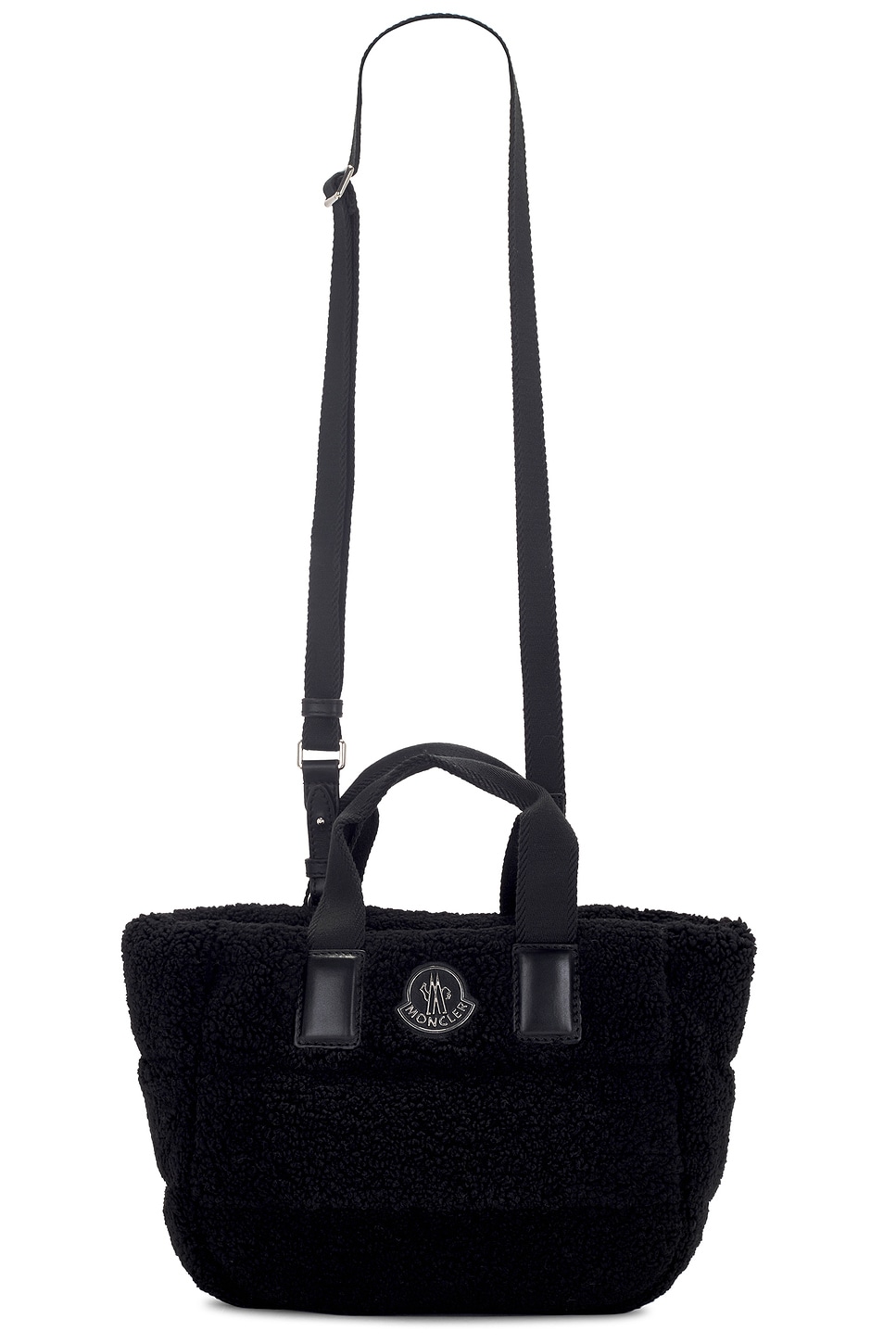 Moncler Mini Caradoc Crossbody Bag In Black