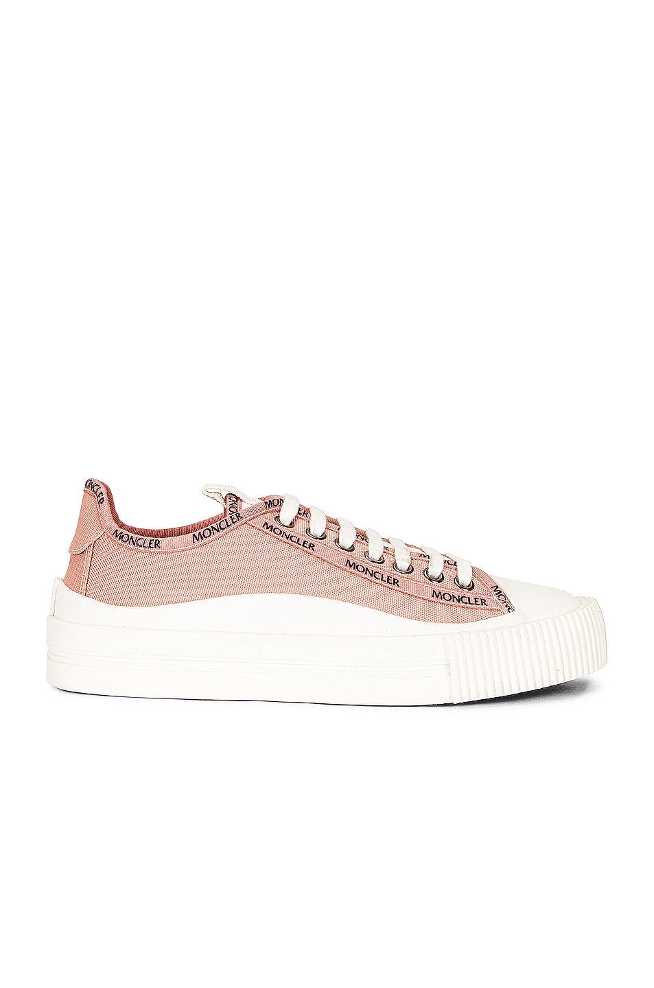 Image 1 of Moncler Glissiere Sneaker in Blush