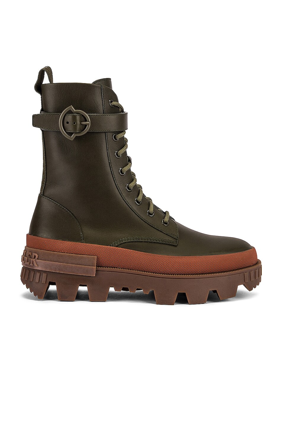 Image 1 of Moncler Carinne Ankle Boot in Military