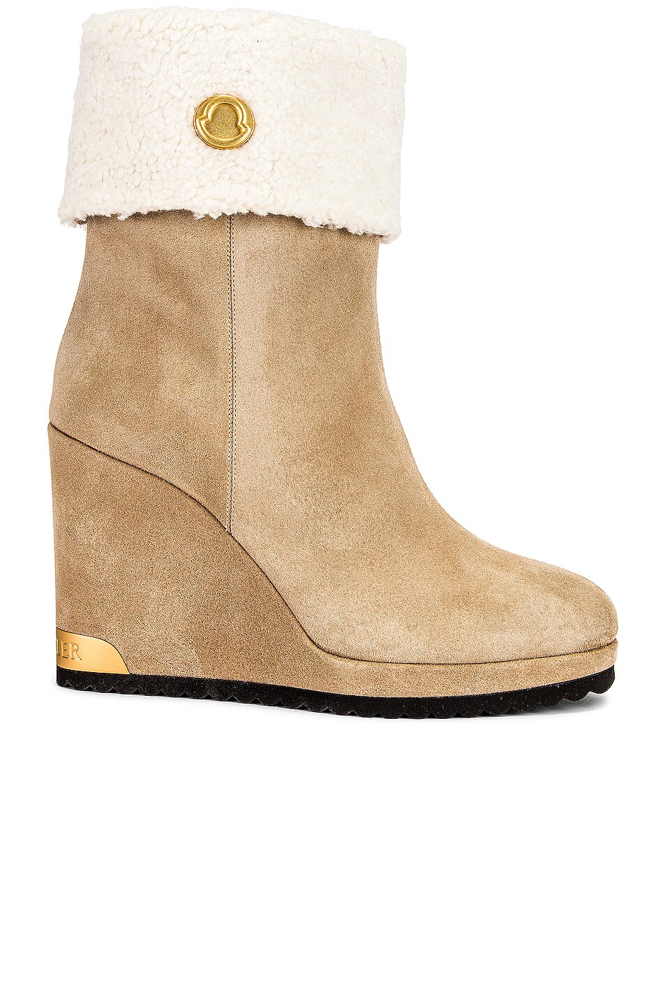 Image 1 of Moncler W Short Ankle Boot in Camel