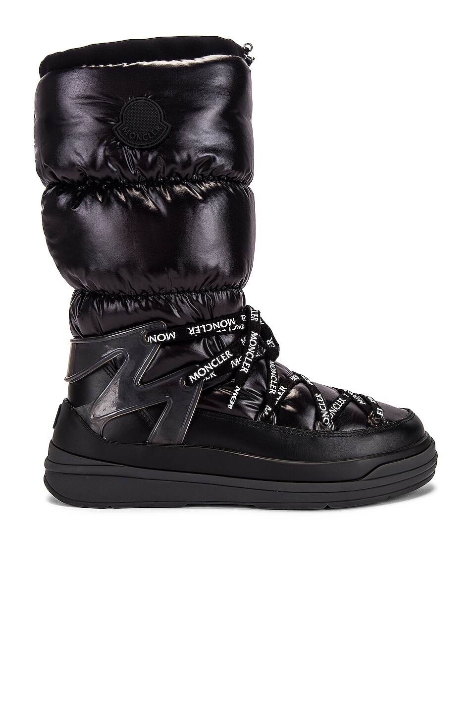 Image 1 of Moncler Insolux High Snow Boot in Black