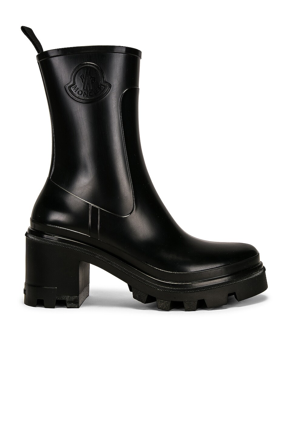 Image 1 of Moncler Loftgrip Rain Boot in Black
