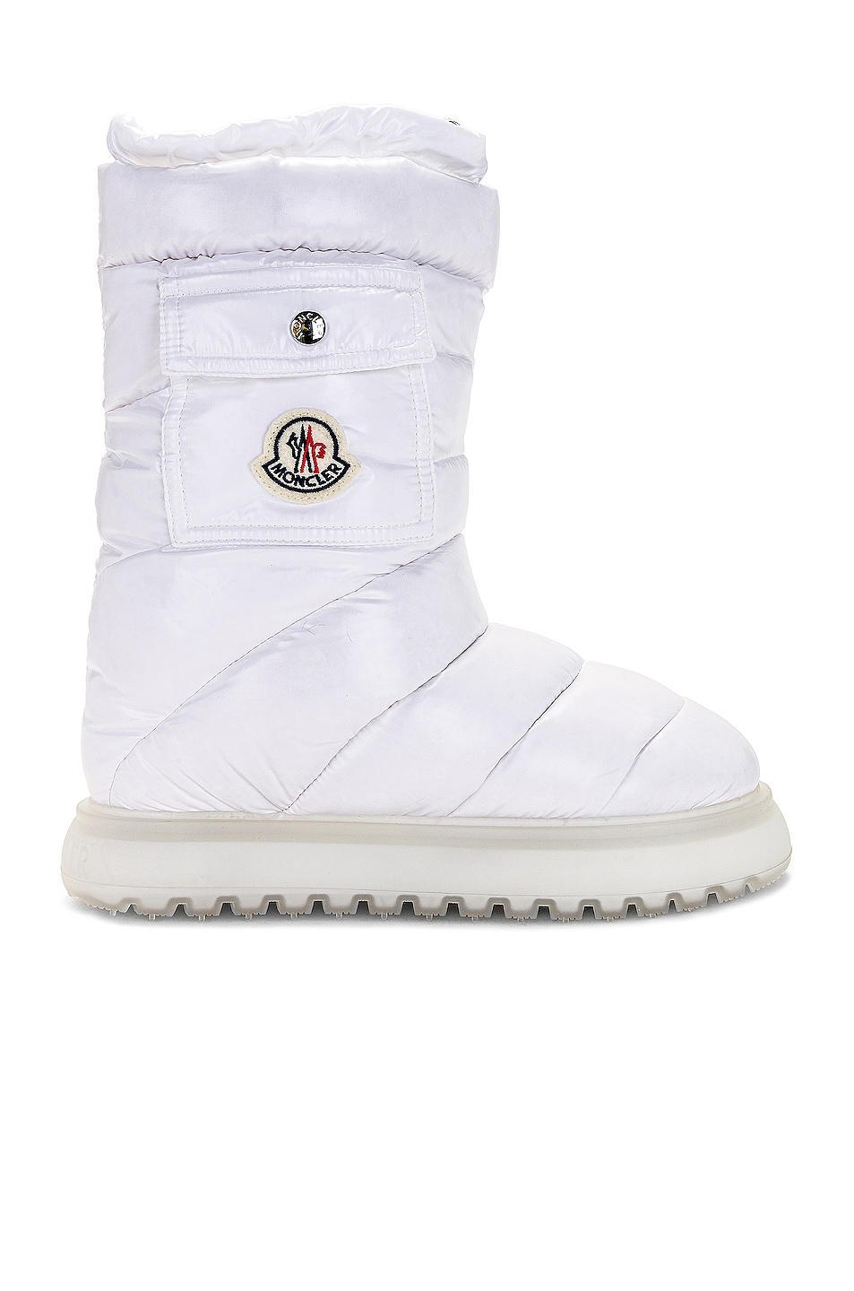 Image 1 of Moncler Gaia Pocket Mid Snow Boot in White