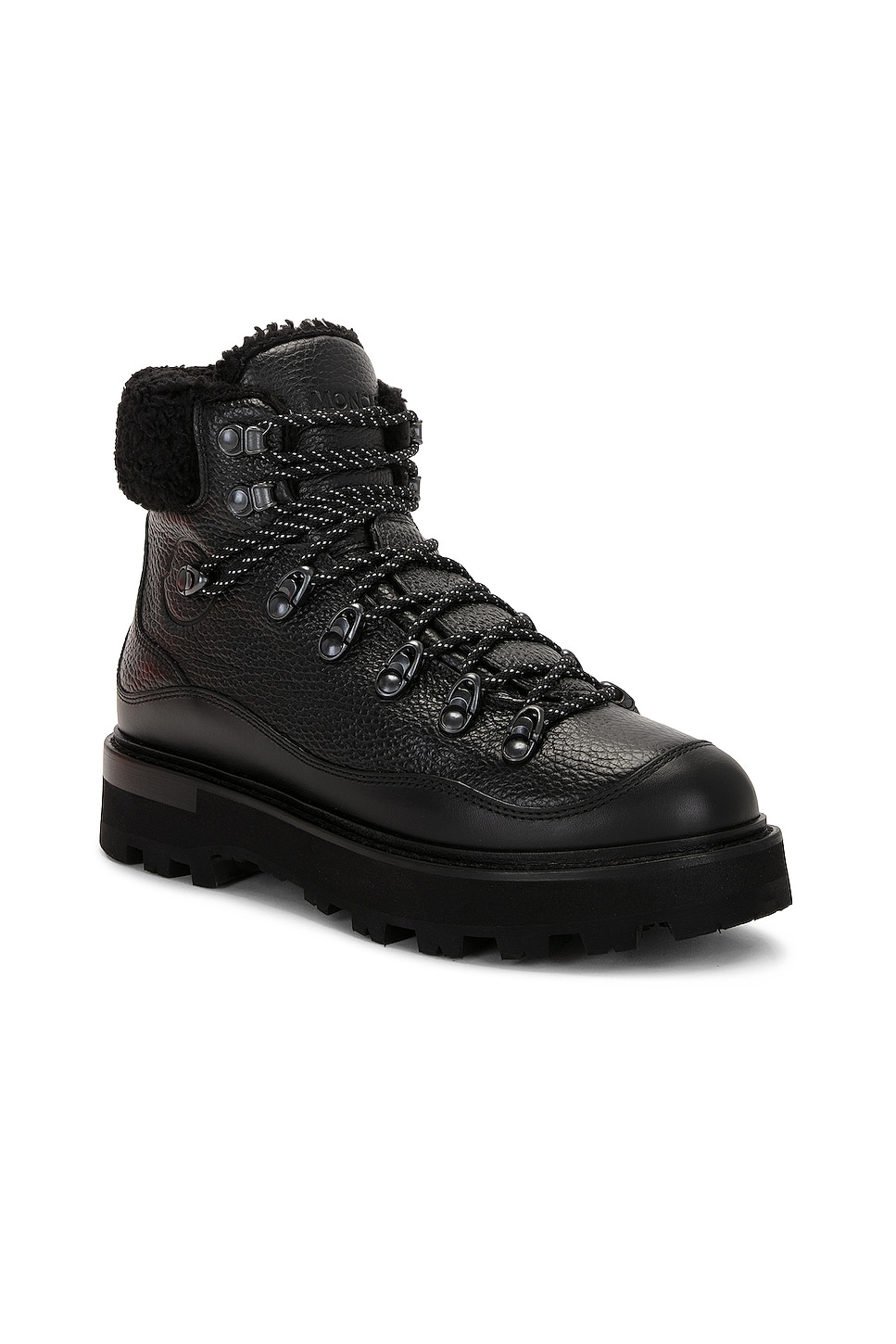 Moncler Peka Trek Hiking Boot in Black | FWRD