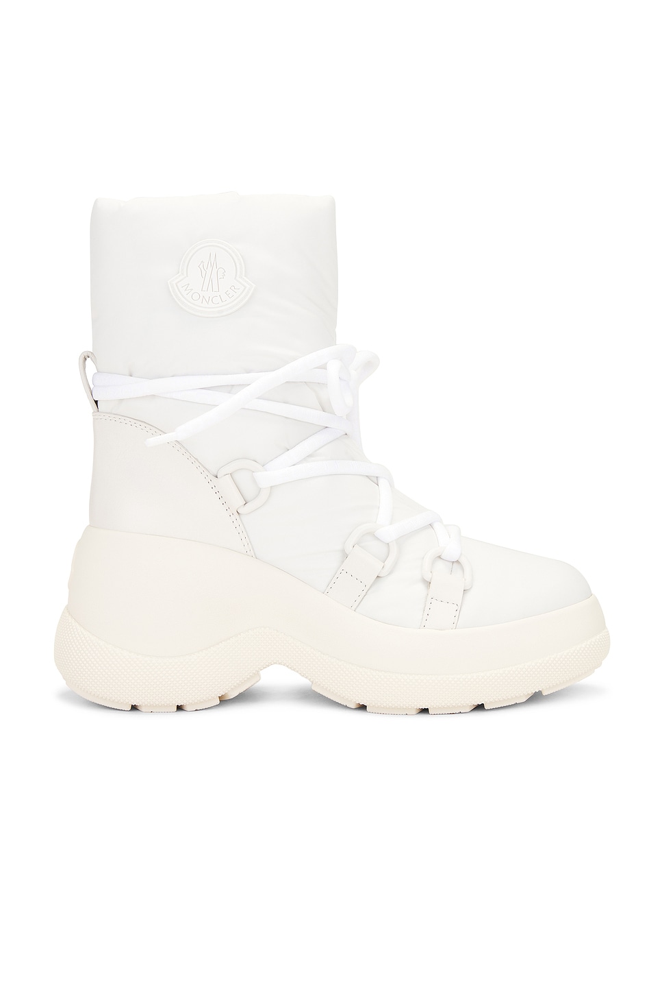 Image 1 of Moncler Resile Apres Ankle Boot in Light Beige