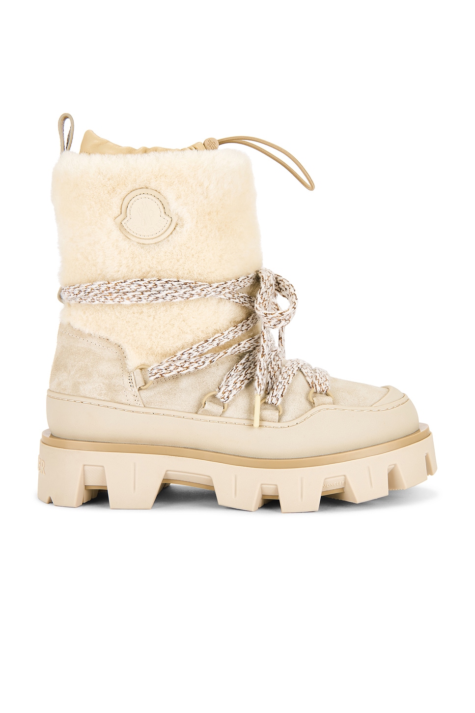 Moncler Peak Apres Boot In Neutral