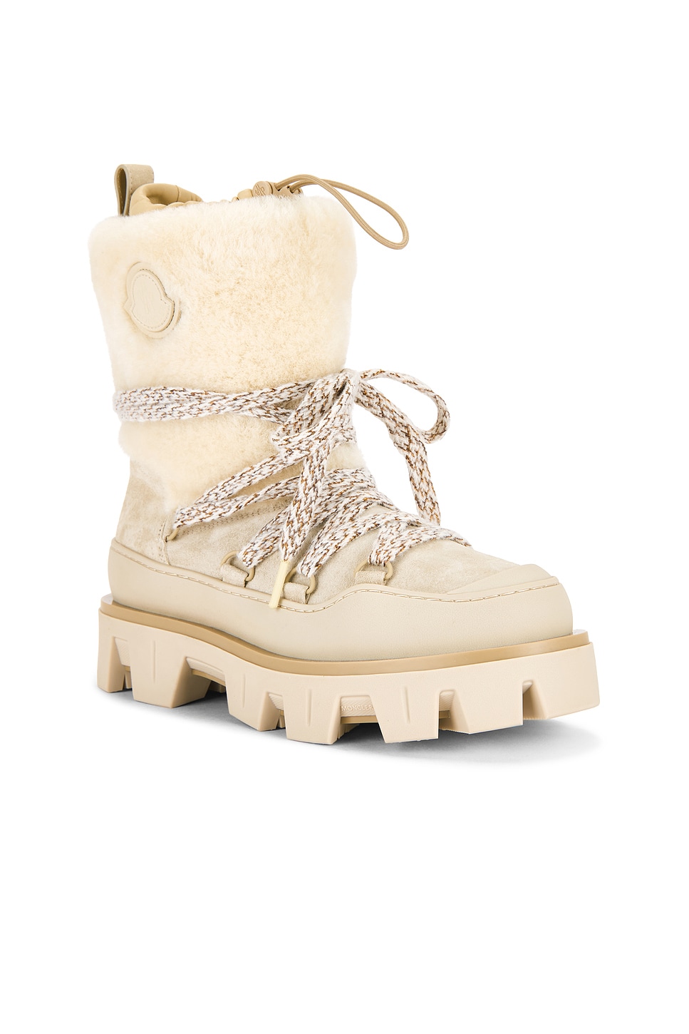 Moncler Peak Apres Boot In Neutral