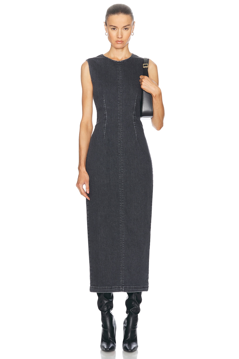 Shop Mother The Swerve Dress In Up In Smoke