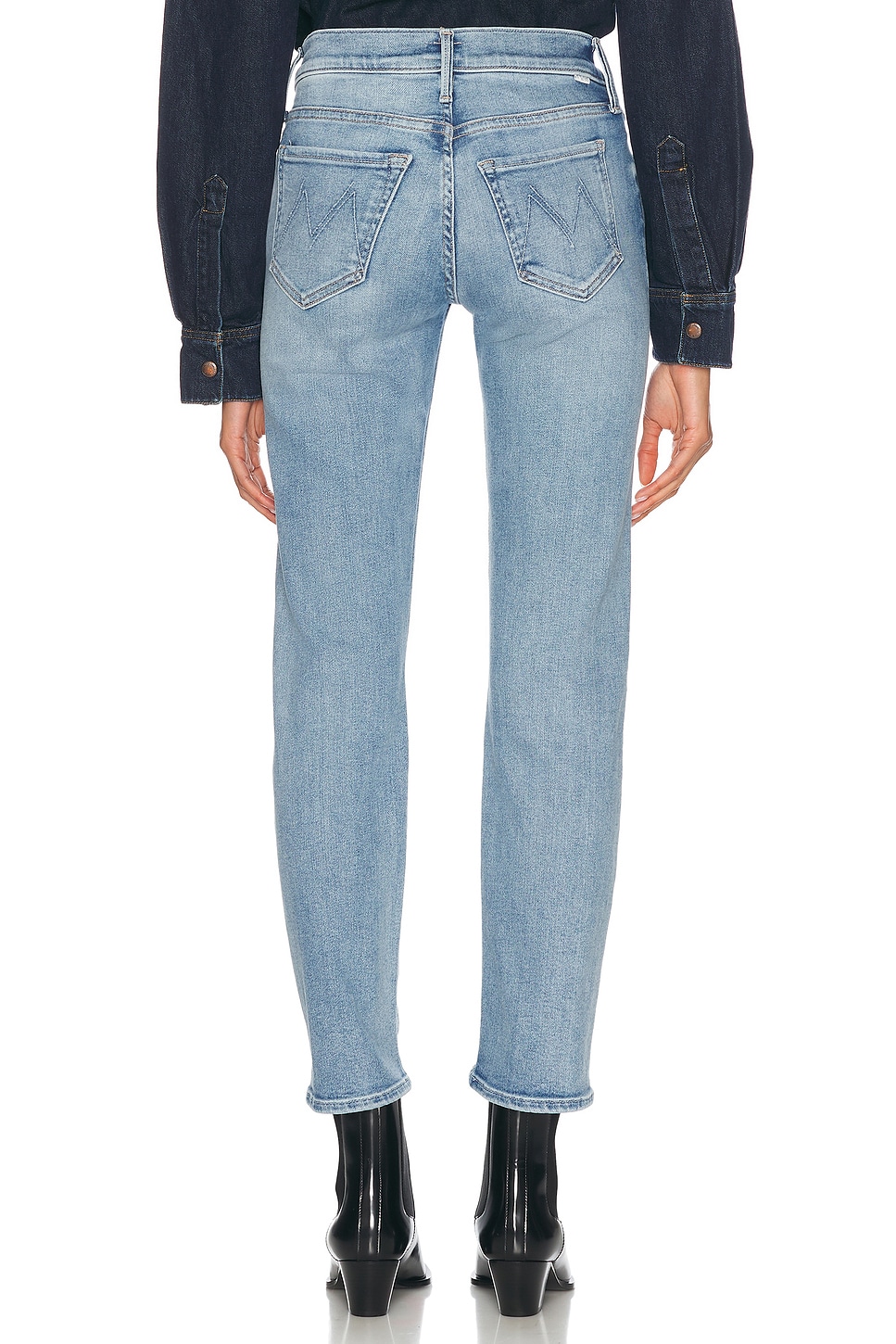 MOTHER The Mid Rise Hiker Hover Jeans thumbnail