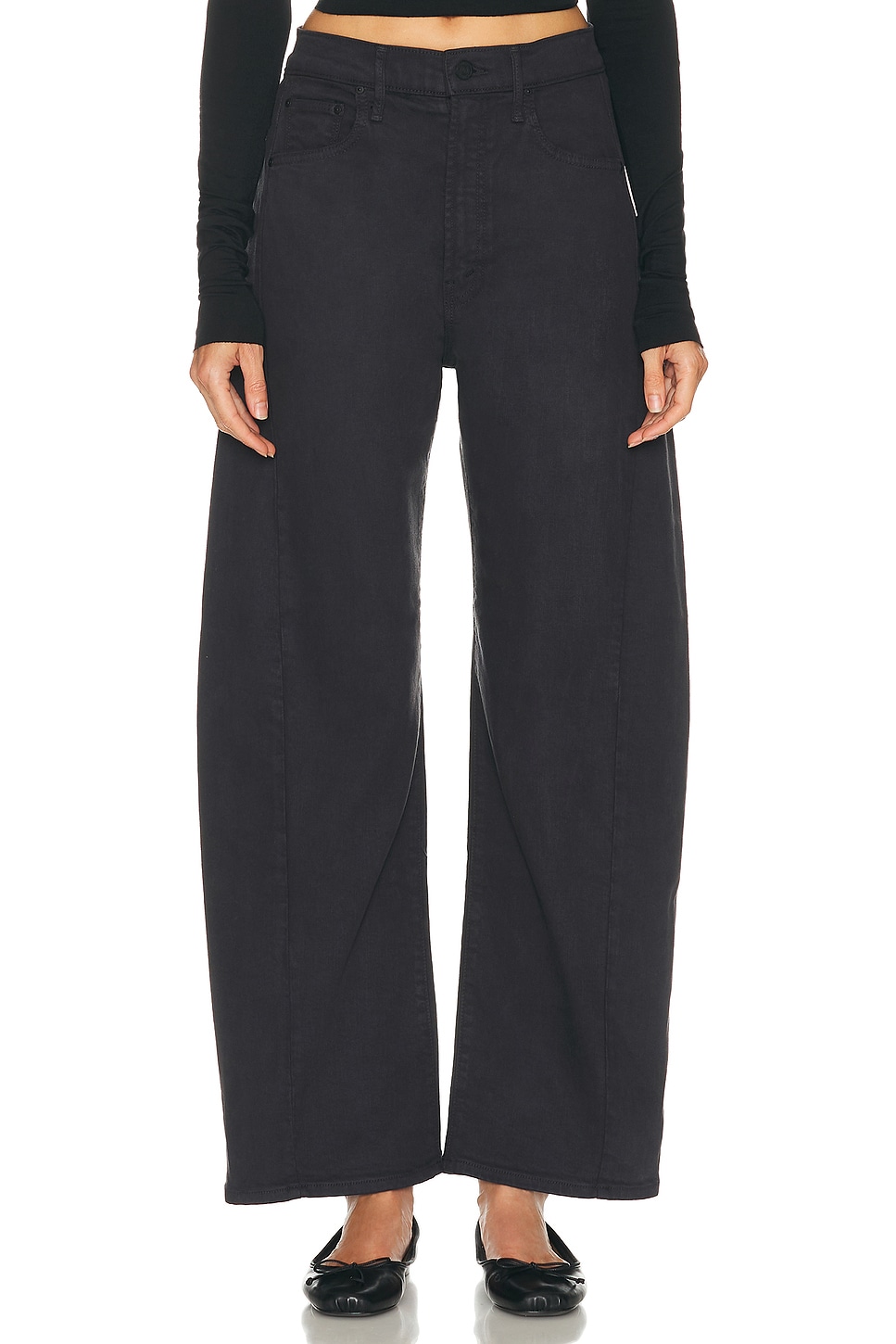 Image 1 of MOTHER The Half Pipe Flood Jeans in Cats And Dogs