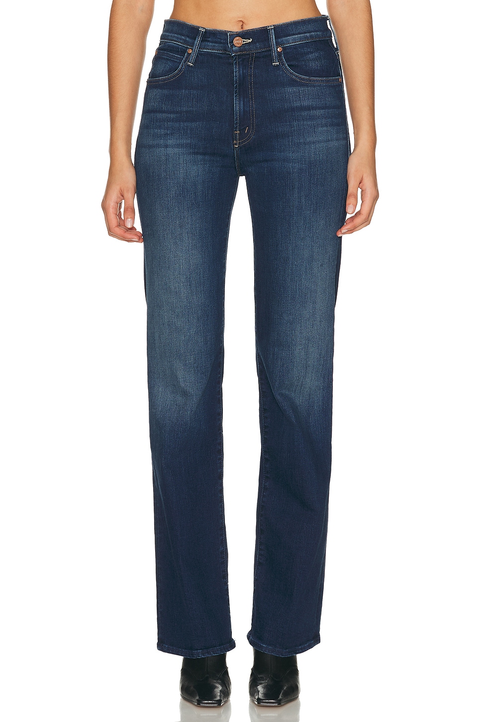 Image 1 of MOTHER The Kick It Jeans in Trouble Maker