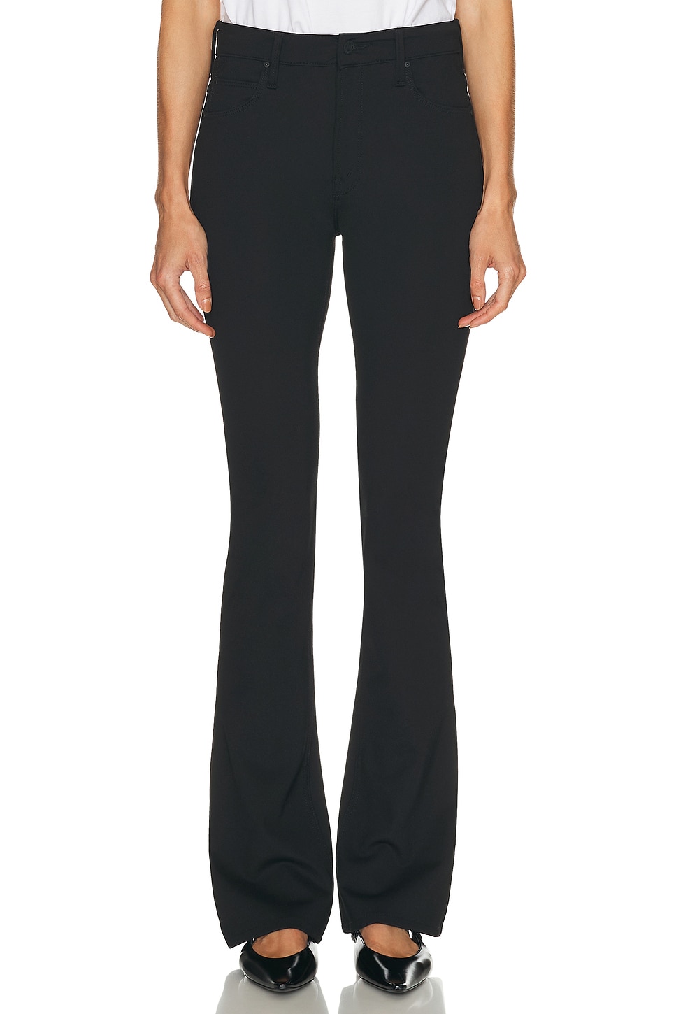 Image 1 of MOTHER High Waisted Runaway Jeans in Smooth Operator