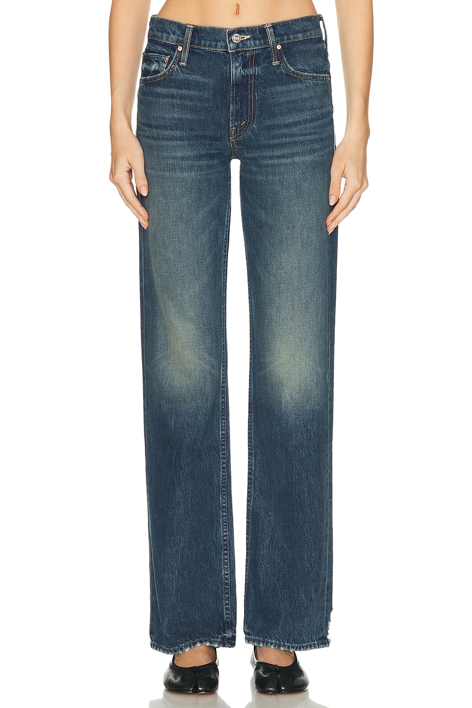 Image 1 of MOTHER The Reifler Jeans in After Midnight