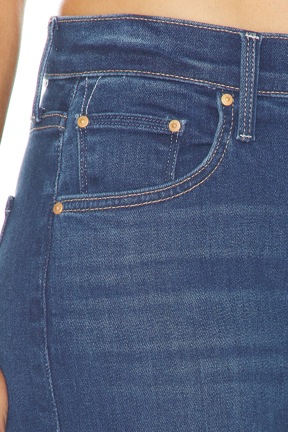 MOTHER The Mid Rise Rambler Zip Flood Jeans thumbnail