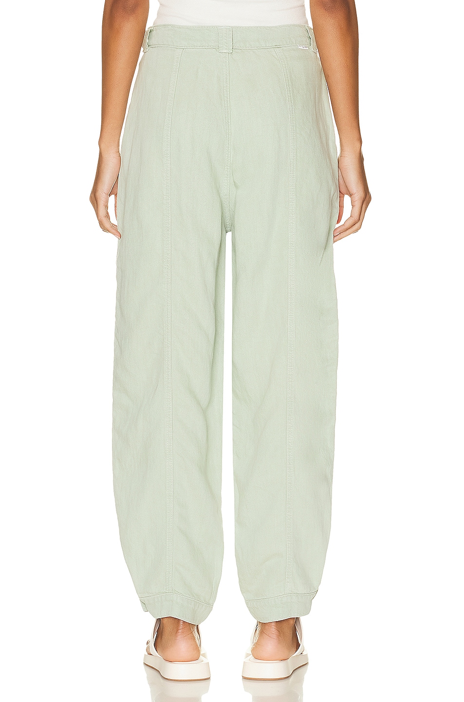 MOTHER The Patch Pocket Chute Flood in Cameo Green | FWRD