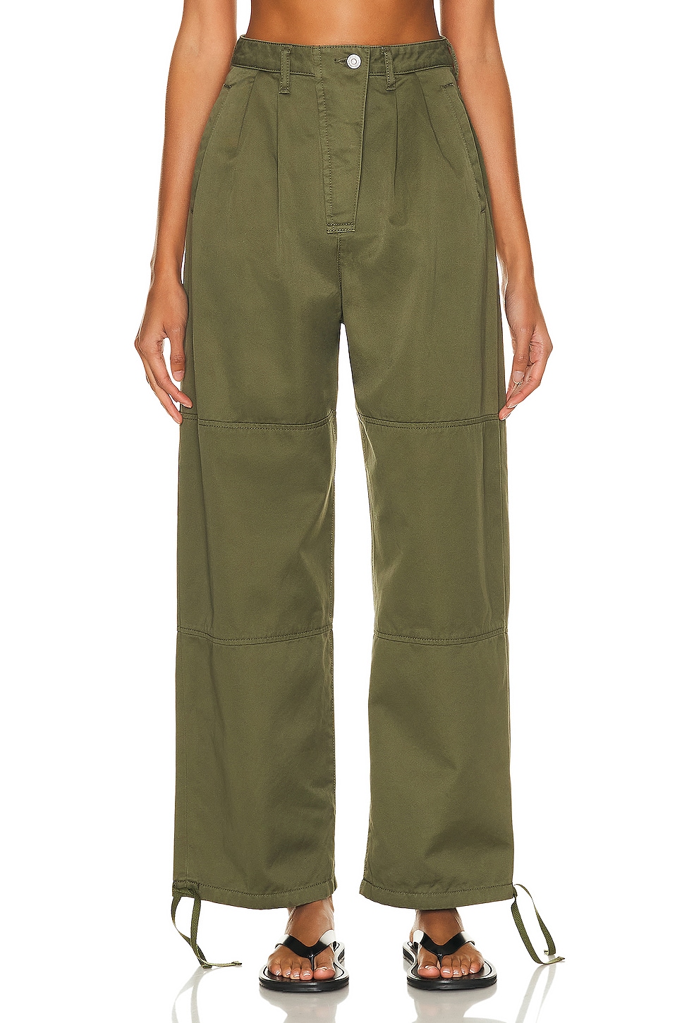 Image 1 of Moussy Vintage Fayette Cargo Pant in Khaki