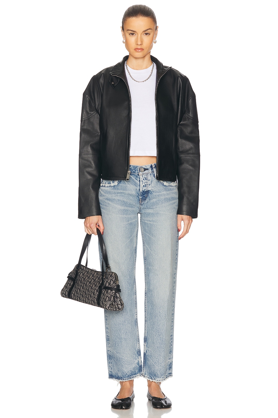 Image 5 of Moussy Vintage Wildwood Straight Low in Light Blue