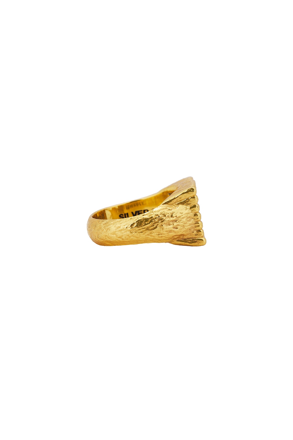 Image 1 of MAPLE Scorpio Signet in 14k Gold P & Zircon