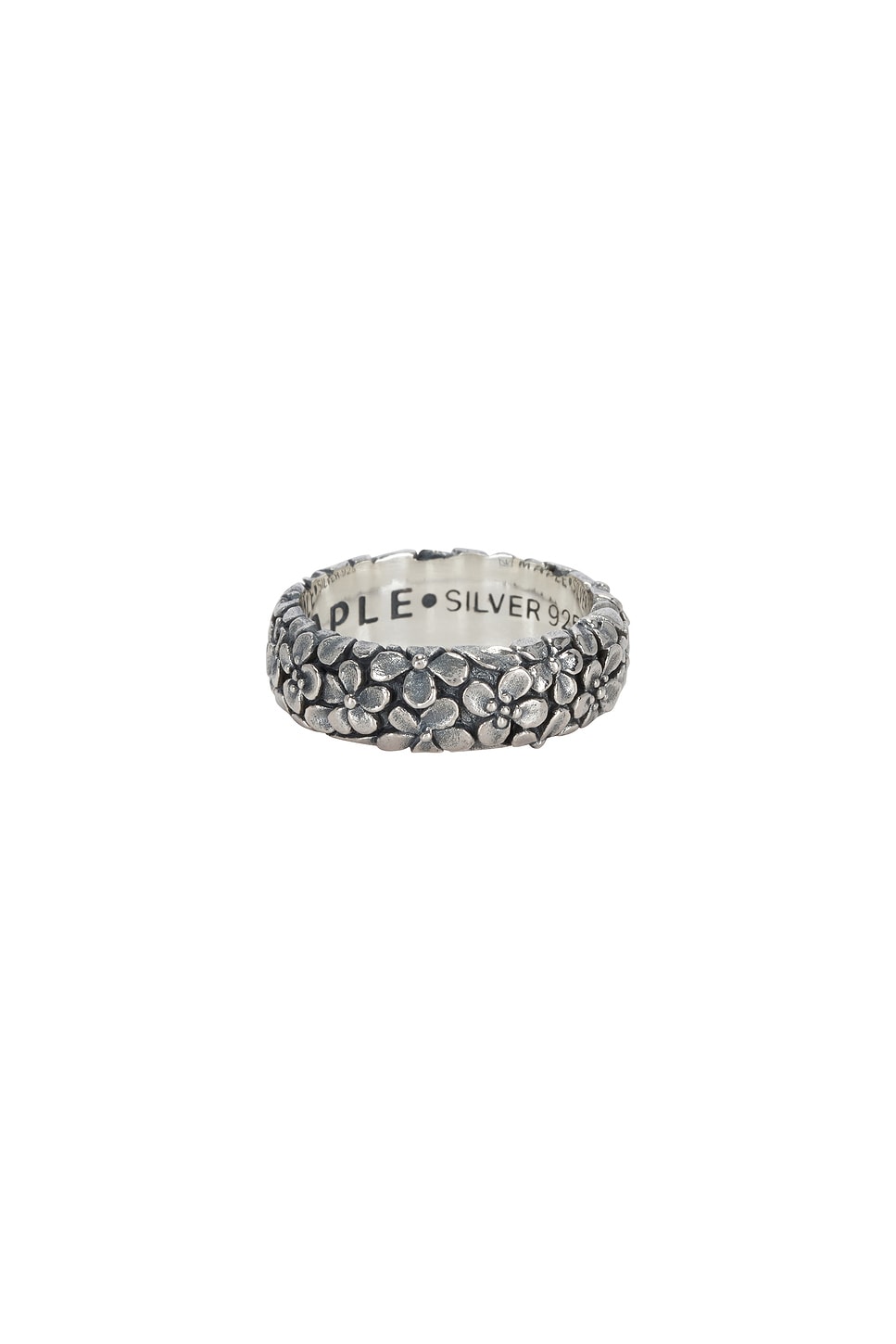 Image 1 of MAPLE Floral Band in Silver 925