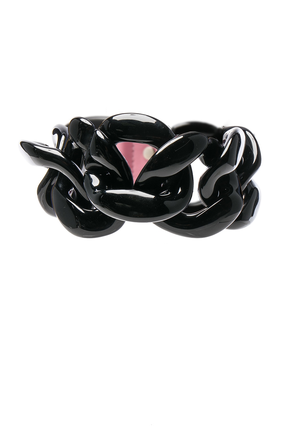 Image 1 of Marques ' Almeida Chain Choker Necklace in Black