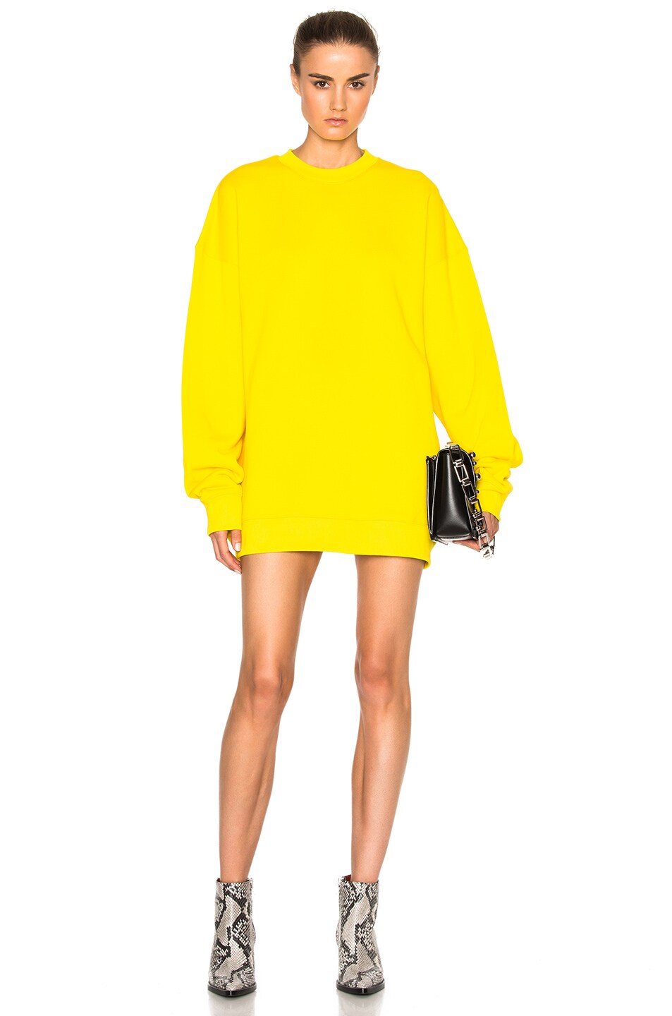 Image 1 of Marques ' Almeida High Neck Top in Yellow