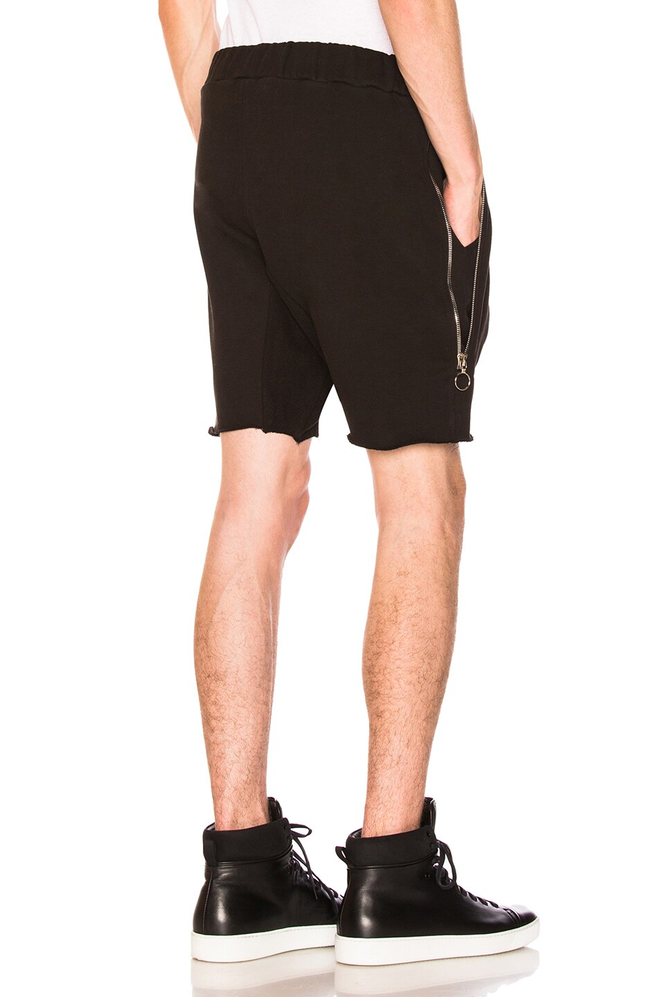 Image 1 of Mr. Completely Zipper Shorts in Black
