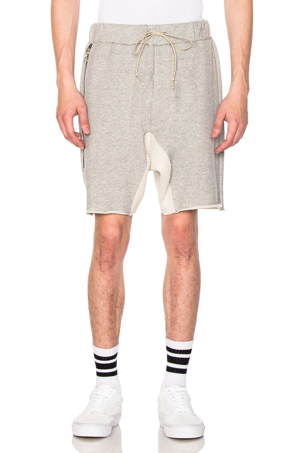 Image 1 of Mr. Completely Zipper Short in Heather